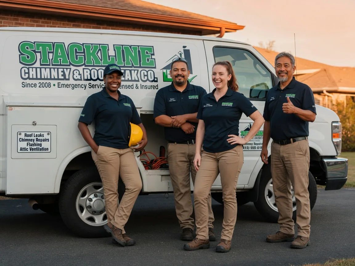Chimney flashing repair company in Waco, NE